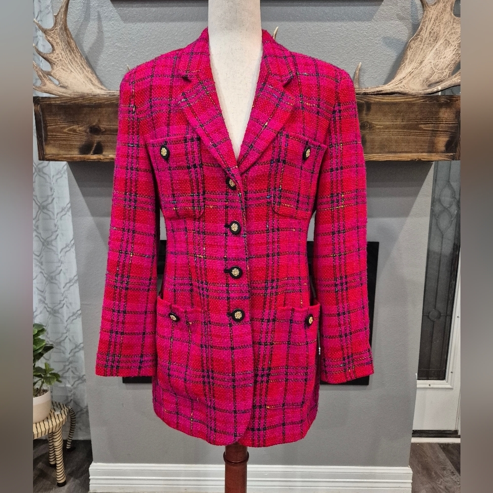 Jones New York Womens Blazer Size 8 In Excellent Condition